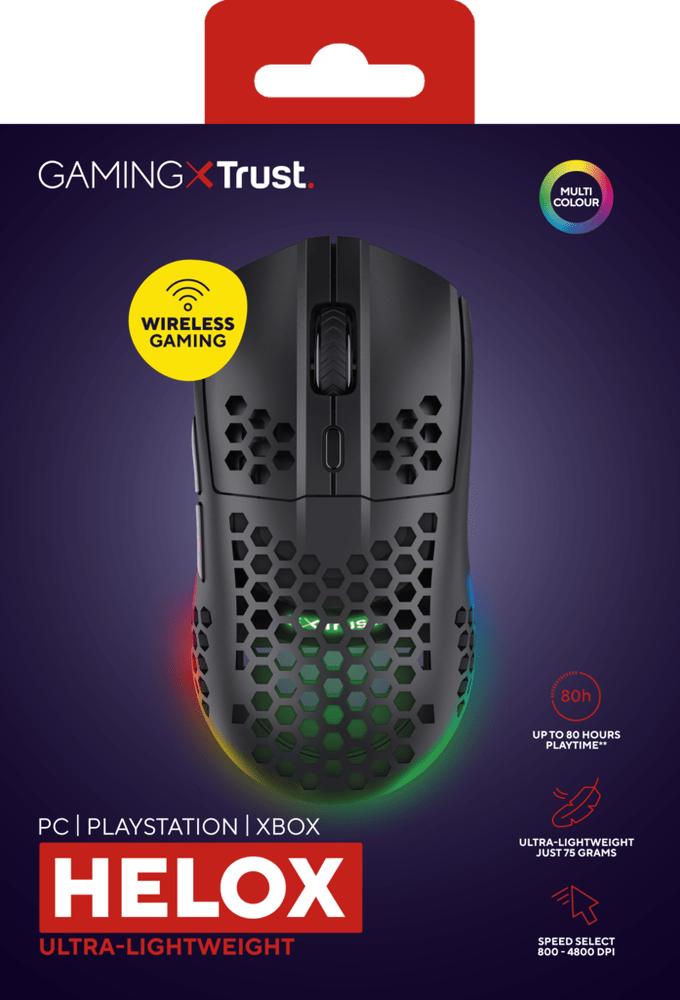 Mouse Trust GXT929 Helox Wireless Lightweight