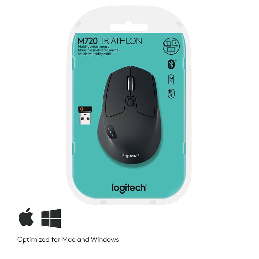 Mouse Logitech Triathlon M720 Wireless