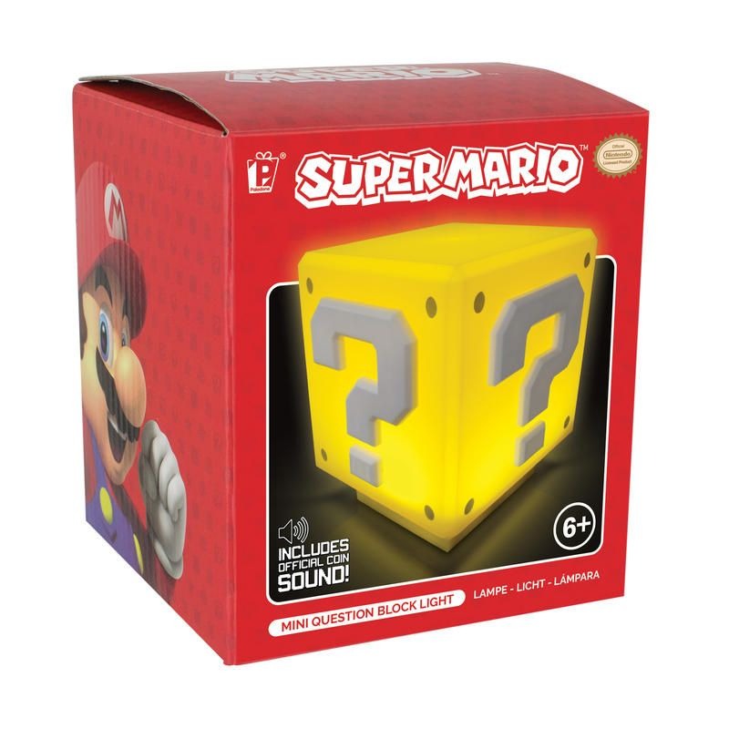 Super Mario Mini Question Block Light V3