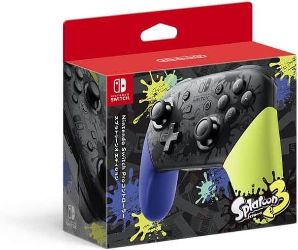 Nintendo Official Switch: Pro Controller - Splatoon 3 Edition Japanese Import