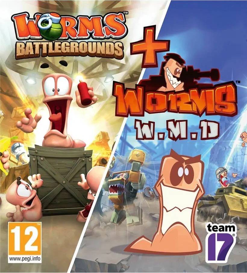 Worms Battlegrounds + Worms WMD - Double Pack