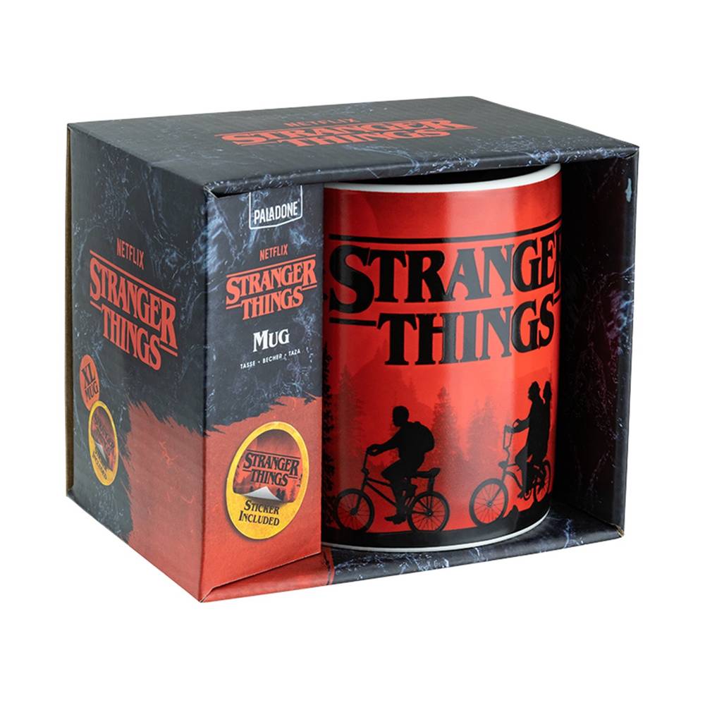 Stranger Things - XL Mug (550ml) and Sticker