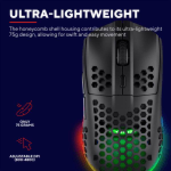 TRUST GXT929 HELOX WIRELESS LIGHTWEIGHT MOUSE - Image 4