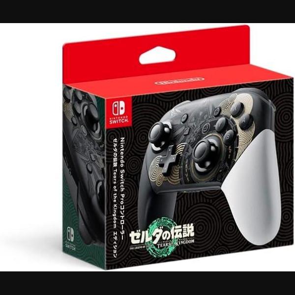 Nintendo Official Switch: Pro Controller - The Legend Of Zelda - ToTK Japanese Import