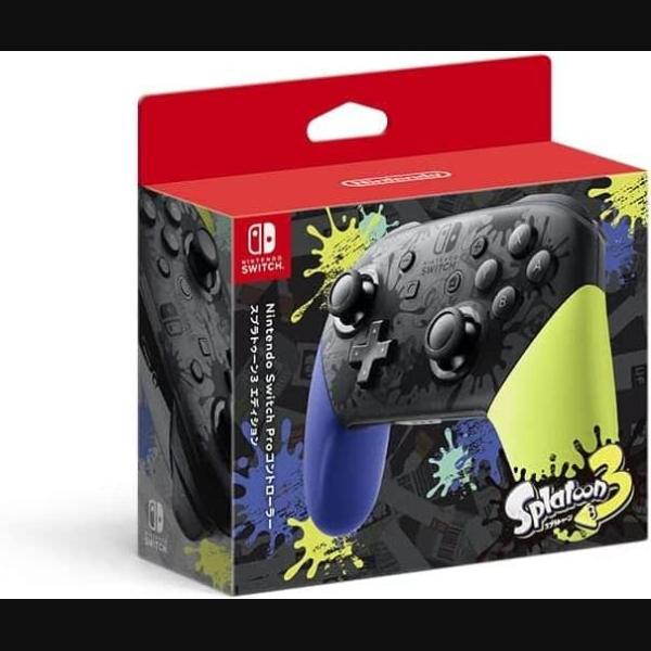 Nintendo Official Switch: Pro Controller - Splatoon 3 Edition Japanese Import