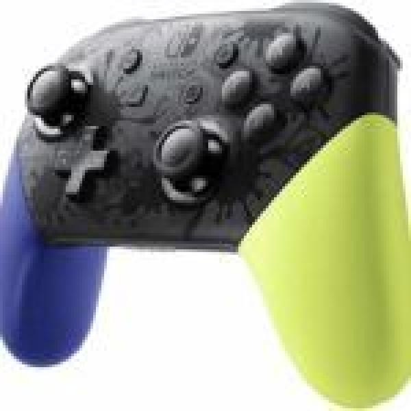 Nintendo Official Switch: Pro Controller - Splatoon 3 Edition Japanese Import - Image 2