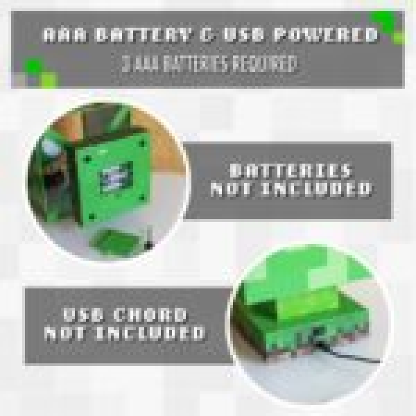 Minecraft Creeper Icon Lamp - Image 9