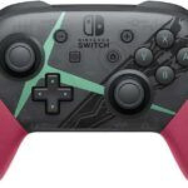 Nintendo Official Switch: Pro Controller - Xenoblade 2 Edition Japanese Import - Image 2