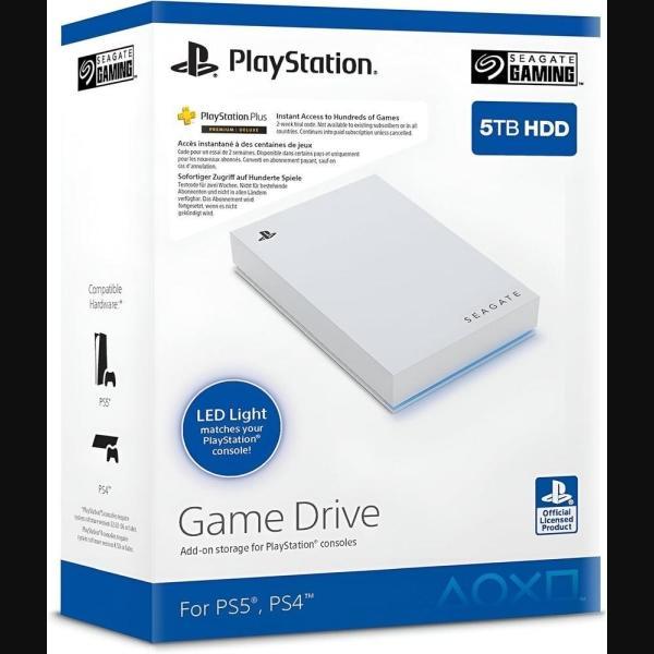 Seagate Game Drive for PS4/PS5, 5 TB