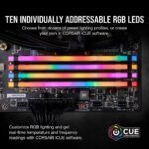 Memory DDR4 Corsair Vengeance RGB Pro 32GB (2 x 16GB) 3600MHz - Image 3