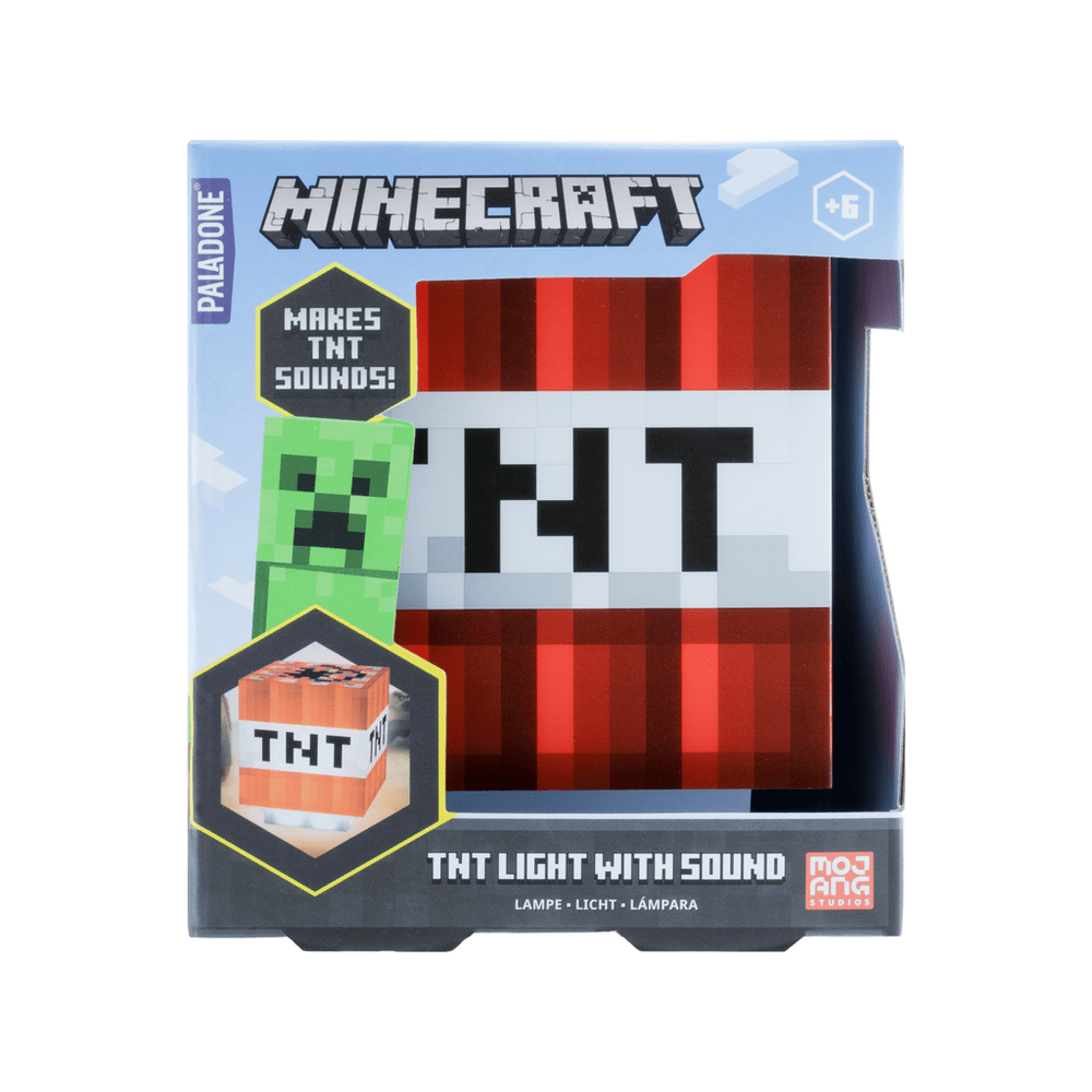 MINECRAFT TNT LIGHT WITH SOUND