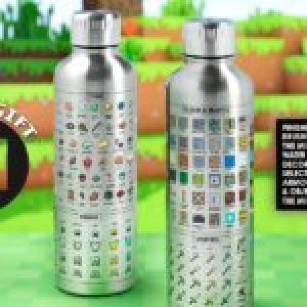 Minecraft Metal Water Bottle - Image 6