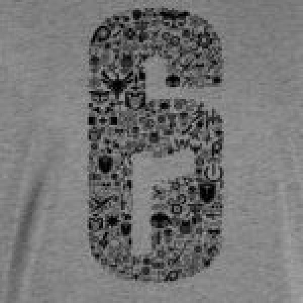MERC RB6 T-Shirt Grey - Image 2