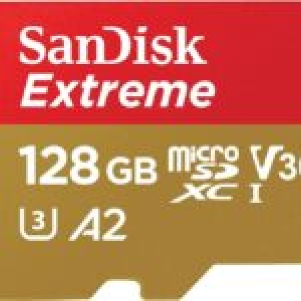 Memory card SanDisk Extreme microSDXC 128GB with Adapter - Image 2