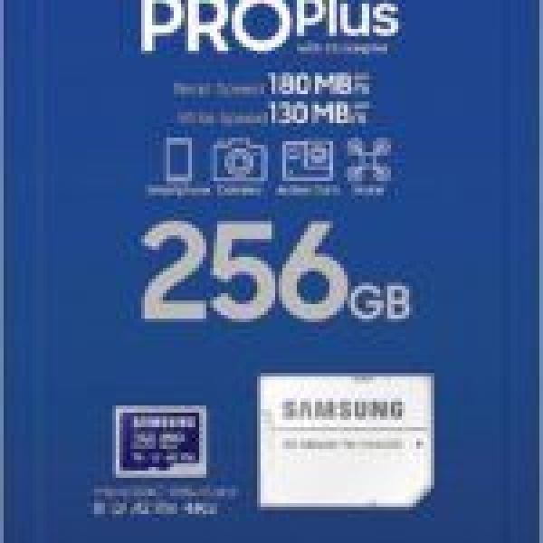 Samsung PRO Plus 256GB MicroSD Card - Image 2