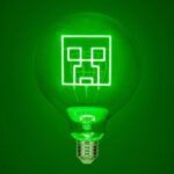 Led Neon Bulb - Minecraft Creeper - Image 4