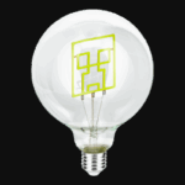 Led Neon Bulb - Minecraft Creeper - Image 2