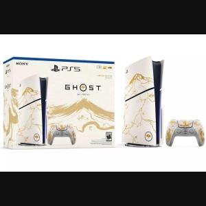 Sony PlayStation 5 Slim Limited Edition + Ghost of Yotei Limited Edition Bundle