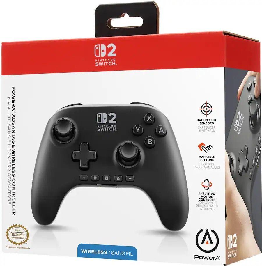 Nintendo Switch 2 Controller Advantage Wireless Black