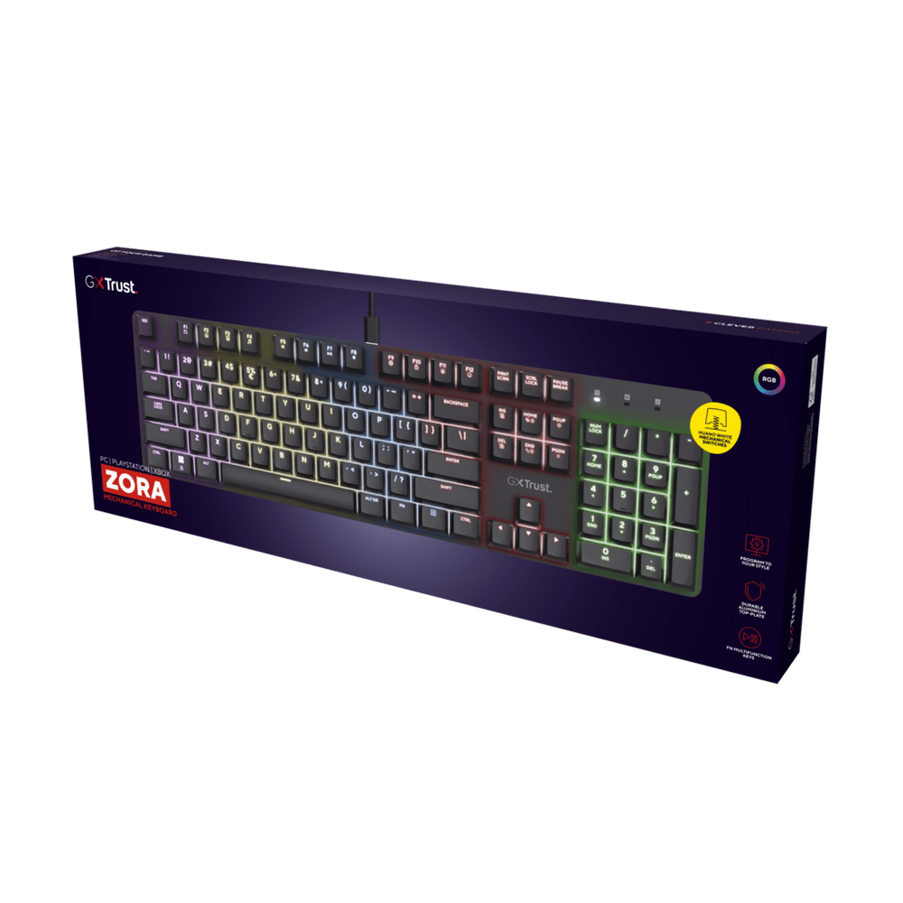 Trust GXT871 Zora Mechanical Keyboard ND