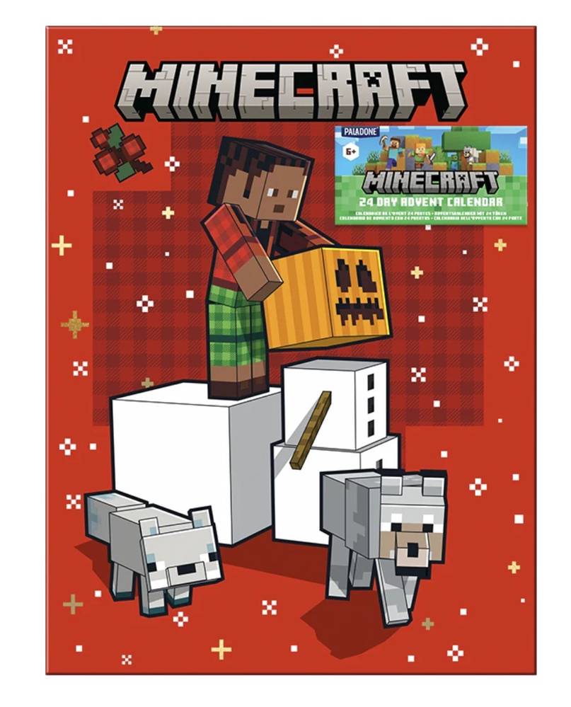 Minecraft Advent Calendar Stationery 24 Day