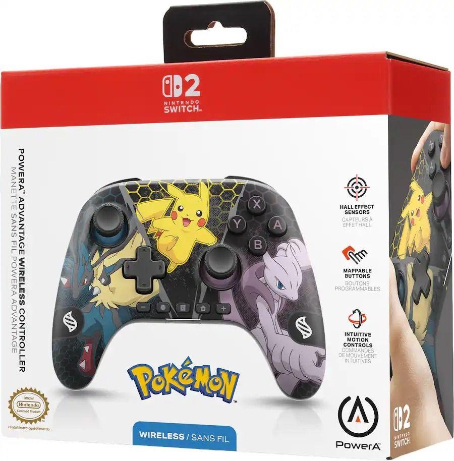 Nintendo Switch 2 Controller Advantage Wireless Pokemon Mega