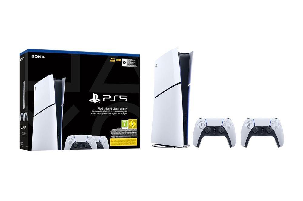PlayStation 5 Digital Bundle with second DualSense wireless controller