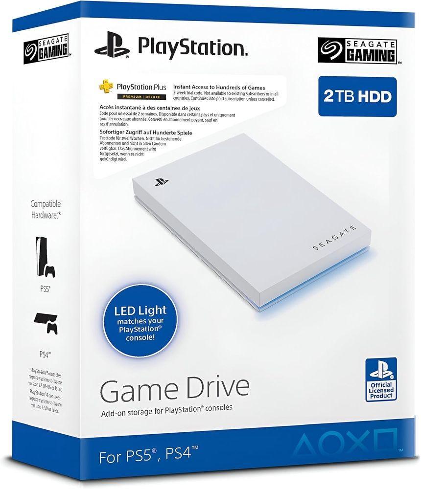 Seagate Game Drive PS4/PS5, 2TB