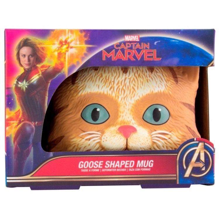 Captain Marvel GOOSE Shaped Mug
