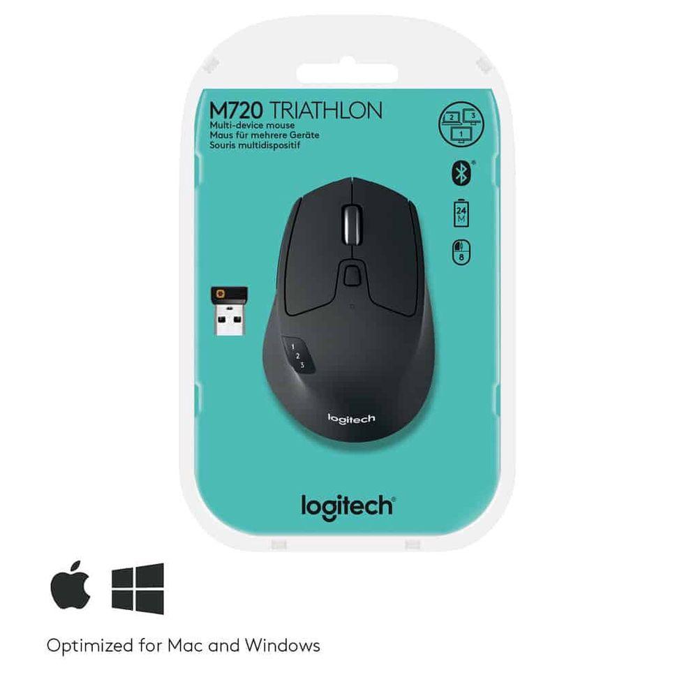 Mouse Logitech Triathlon M720 Wireless