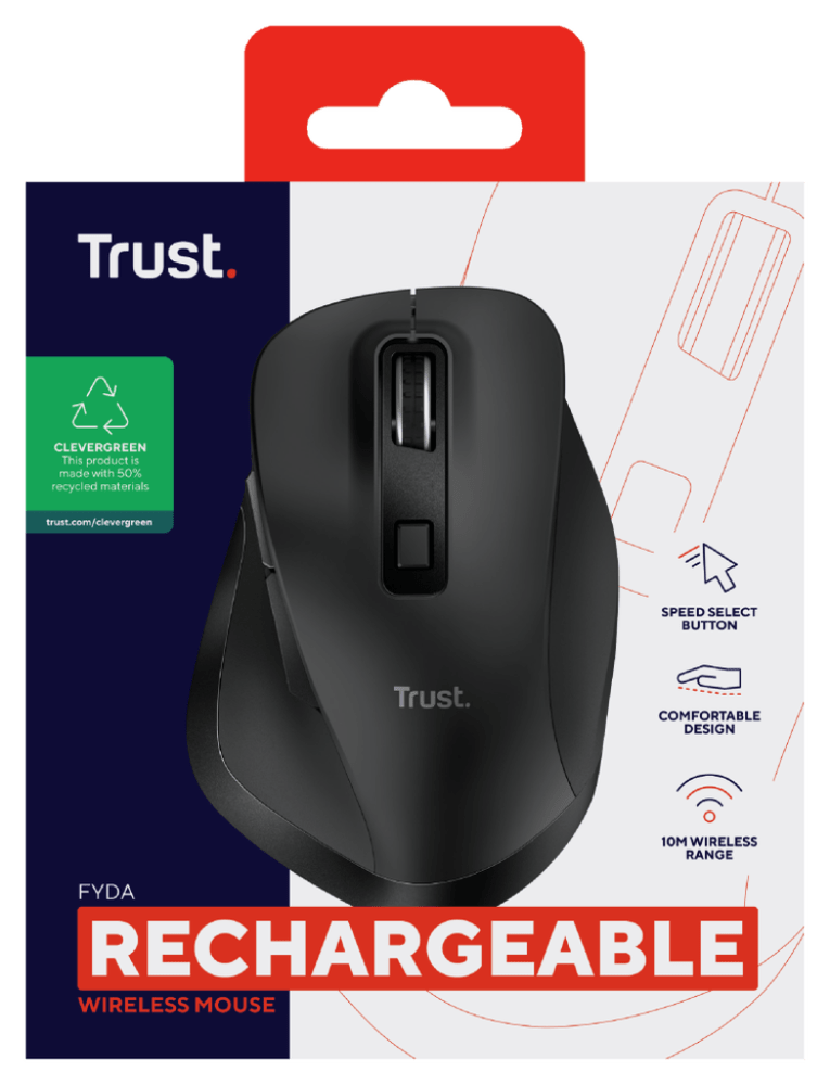 Trust Fyda Wireless Mouse Eco