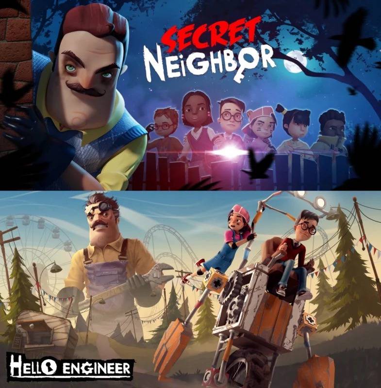 Secret Neighbor + Hello Engineer The Neighborhood Bundle