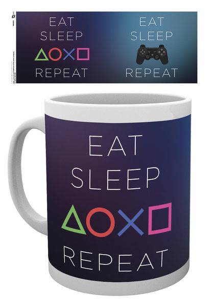 playstationeatsleeprepeatmugmerchandise