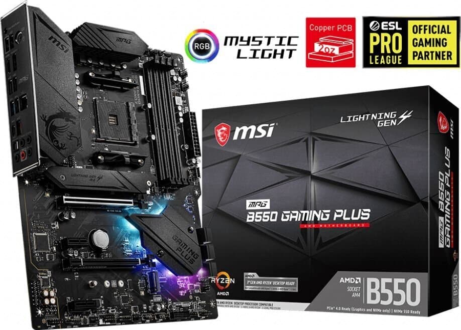 Motherboard MPG B550 GAMING PLUS