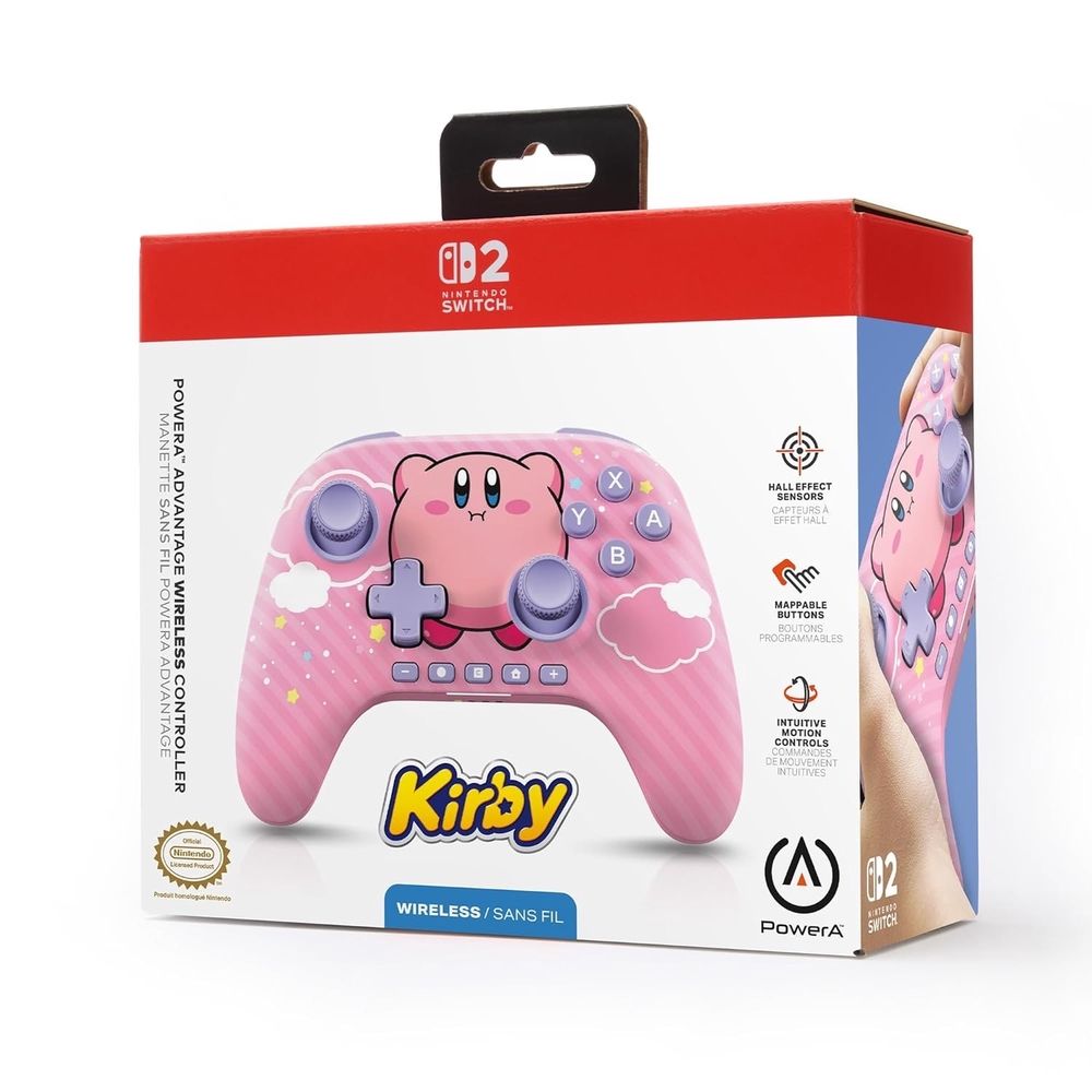 Nsw2 Controller Advantage Wireless Kirby Puff