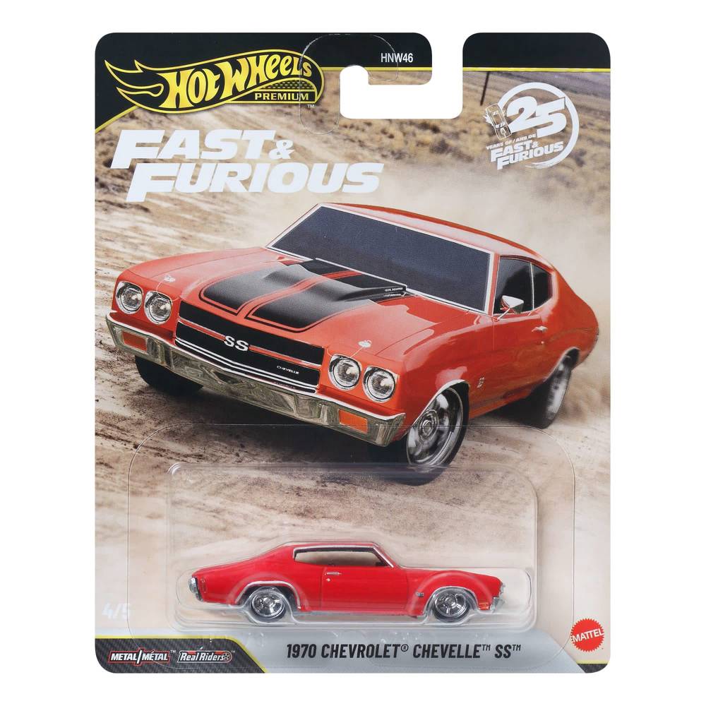 Hot Wheels Premium Fast Furious 1970 Chevrolet Chevelle SS