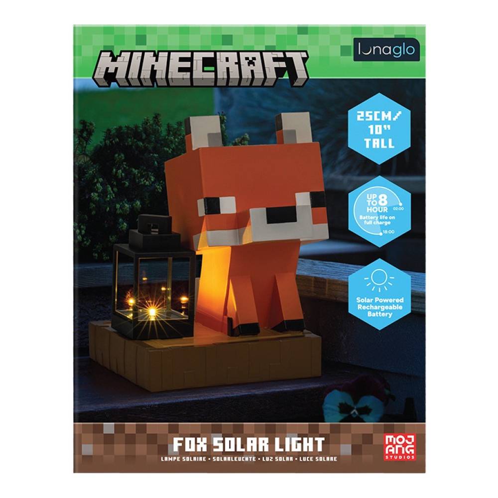 Paladone Minecraft Fox Gnome Light>