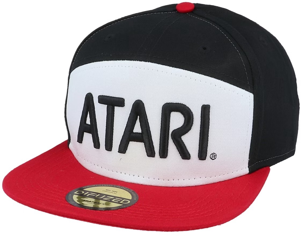 Atari Retro Colorblock Snapback Cap