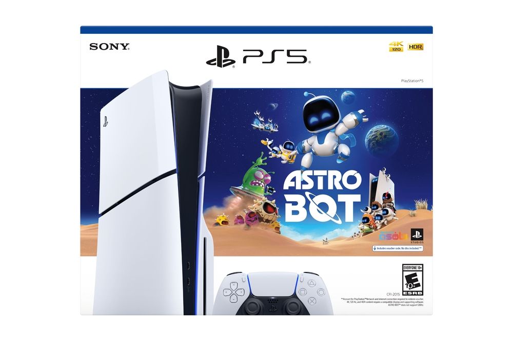 Sony PlayStation 5 Digital Edition + Astro Bot + Disc Drive Bundle
