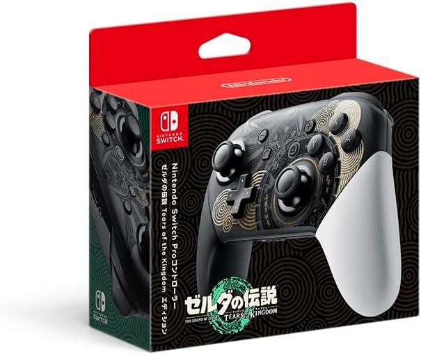 Nintendo Official Switch: Pro Controller - The Legend Of Zelda - ToTK Japanese Import