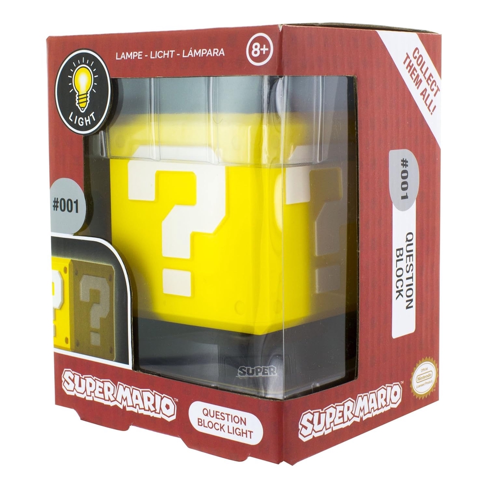 Super Mario Question Block 3D Light