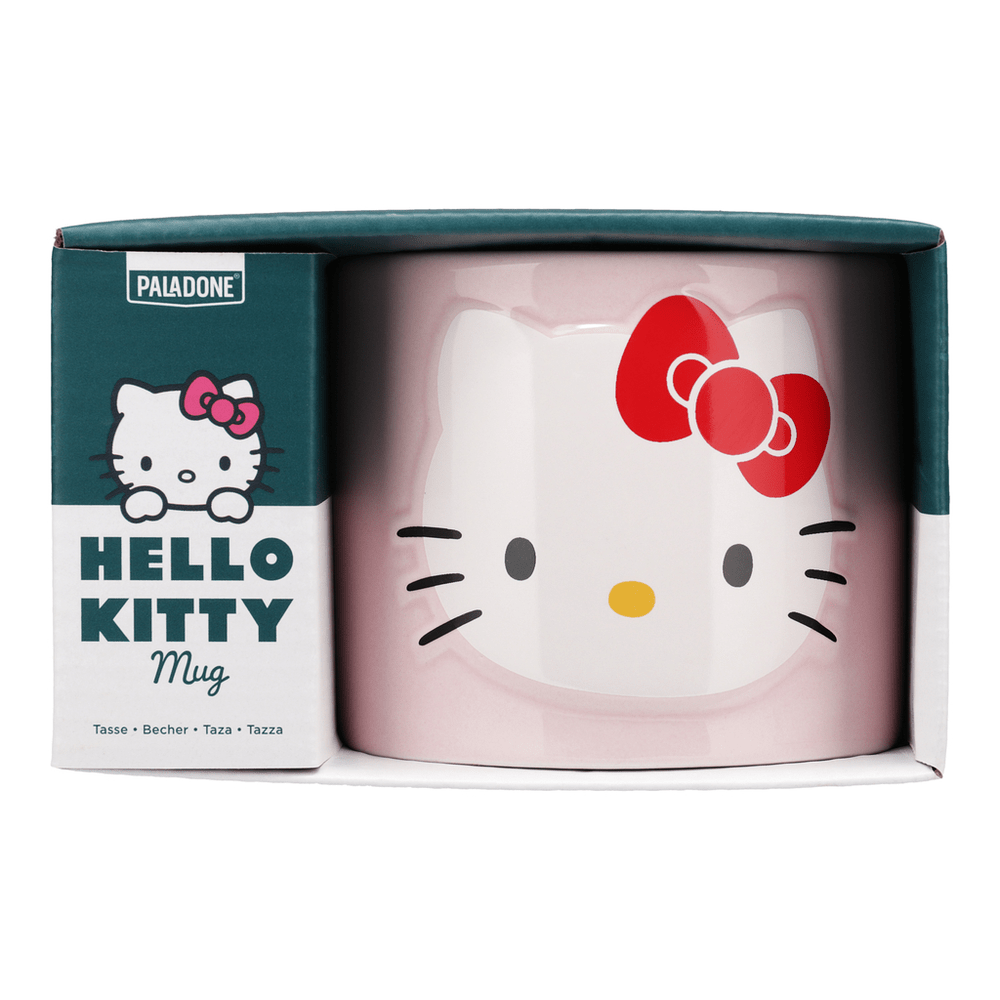 Hello Kitty embossed mug