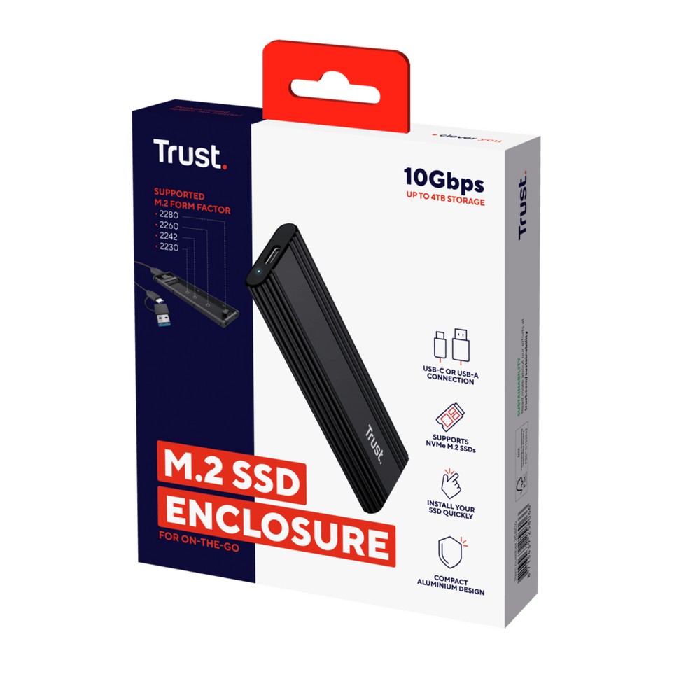 Trust Usb-C M.2 SSD Enclosure