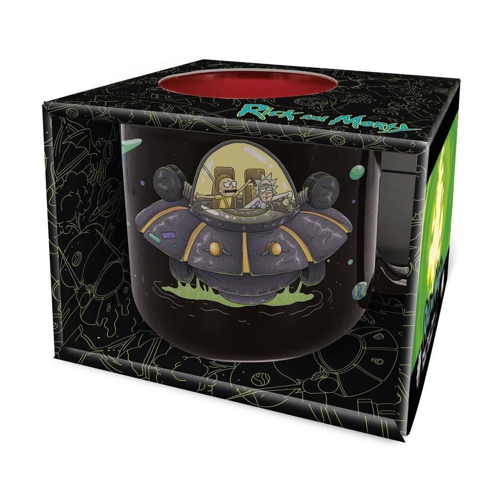 Rick Morty Young Adult Breakfast Mug In Gift Box 415ml