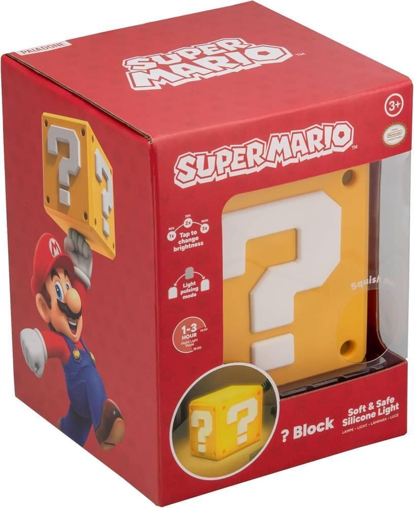 Super Mario Question Block SquishyGlo Light Rechargeable