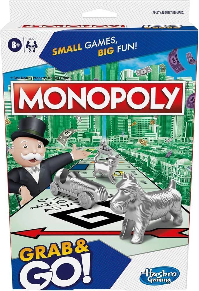Monopoly Grab And Go Board Game English Language