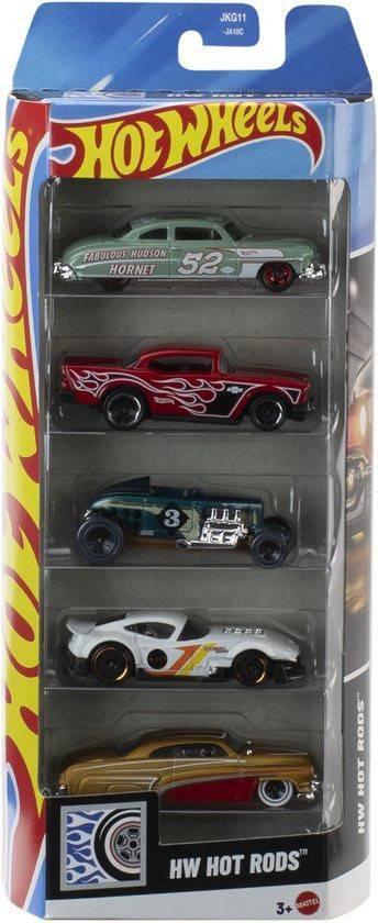 Hot Wheels HW Hot Rods Set Of 5