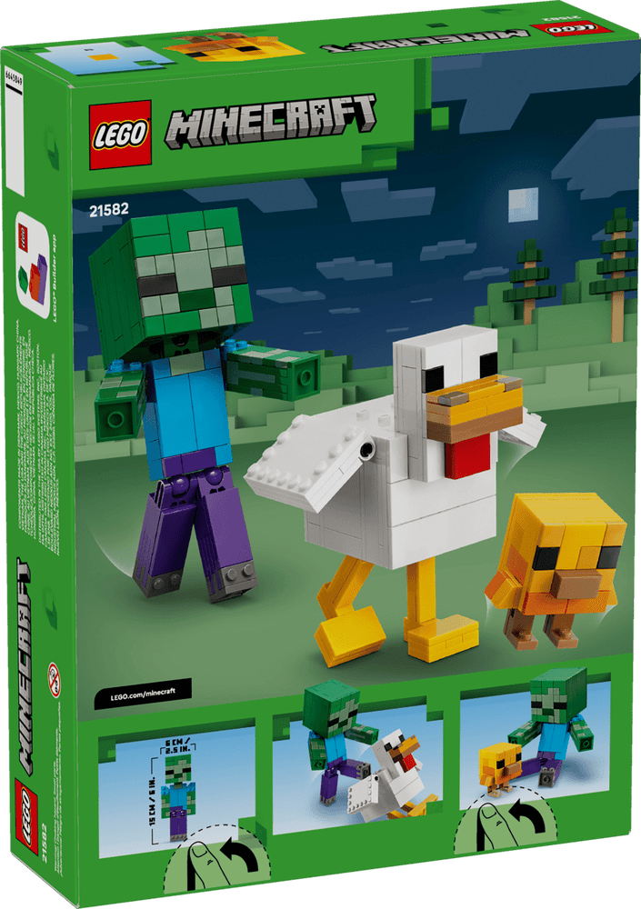Lego Minecraft Chicken Jockey 21582