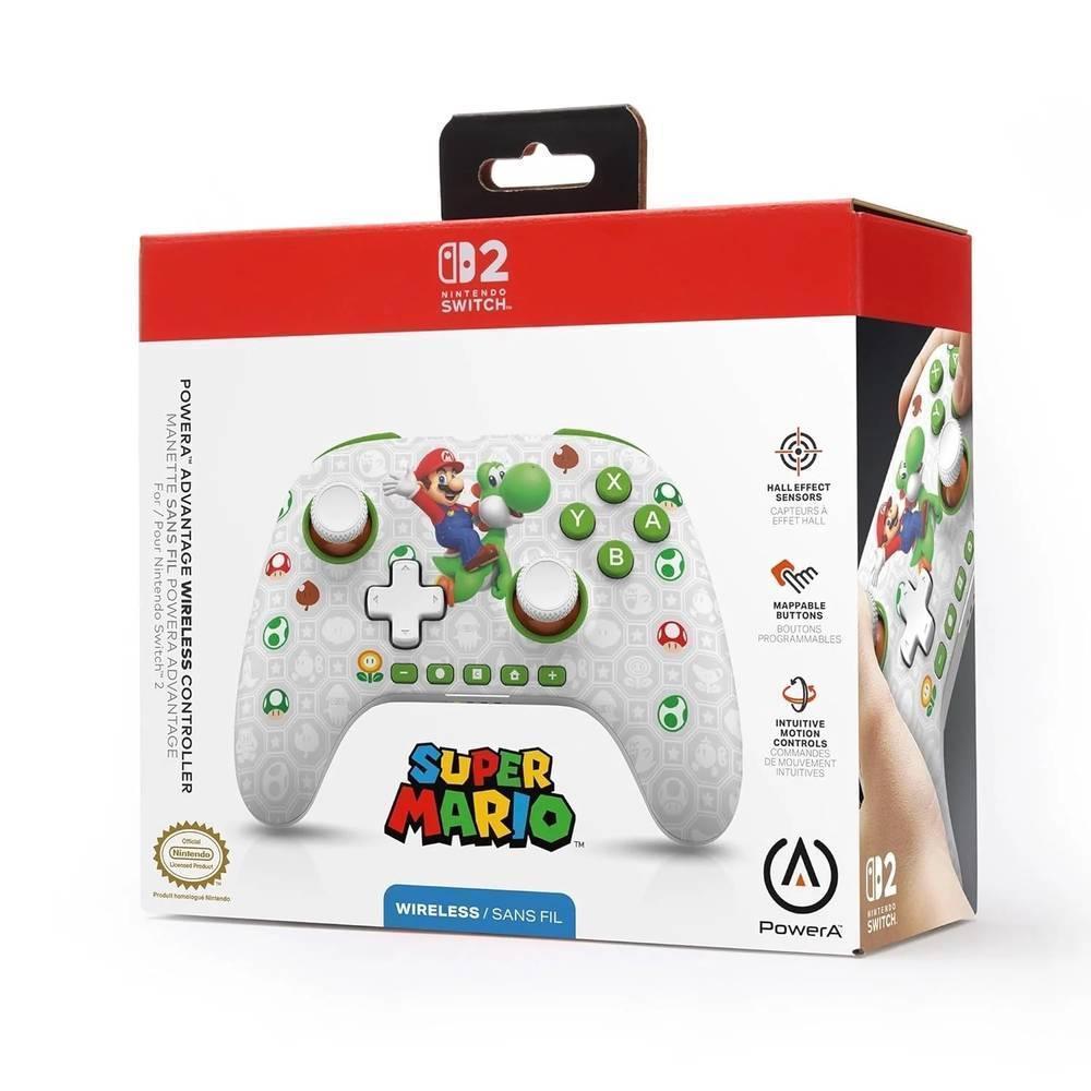 Nsw2 Controller Advantage Wireless Mario Yoshi